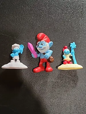 Mcdonalds Toys Smurfs Papa Smurf Chef • $1.98