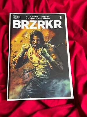 Brzrkr #1~Bermejo Trade Dress Variant~Keanu Reeves Garney Kindt Story Art~NM • $0.85