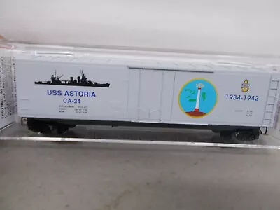 Microtrains~#03800410-uss Astoria Navy #10-50' Boxcar #ca-34~ N-scale • $18