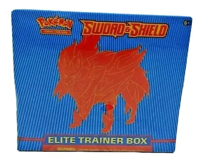 $34.99 • Buy SEALED Pokemon Zamazenta Sword And Shield ETB Elite Trainer Box