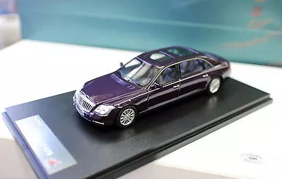 1/43 Scale Maybach 62S Purple Diecast Car Model Toy Collection Gift NIB • $56.10