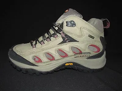 Merrell Radius Waterproof Stone Hiking Trail Shoes Boot Women's 7.5M • $69.99