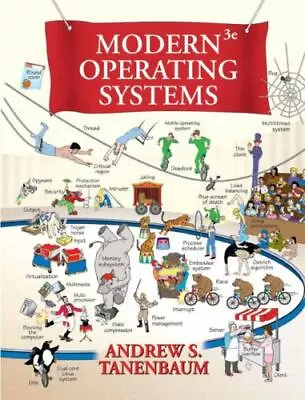 Modern Operating Systems [3rd Edition] - Hardcover Tanenbaum Andrew S. • $10.98