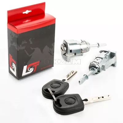 Door Lock Left And Right With 2x Keys For Vw Golf Iv 4 Matching 4/5 Door • £29.78