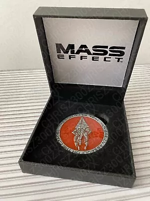 Mass Effect EDEN PRIME WAR CHALLENGE COIN Reaper Citadel Red Blue Figure Bioware • $56.99