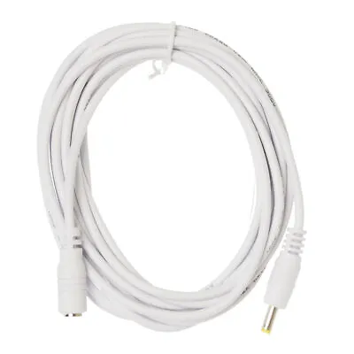 £5.99 • Buy Long 3m Extension Power Lead Charger Cable White Sony NV-U52, NVU52 GPS Sat Nav