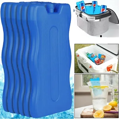 £2.49 • Buy Freezer Ice Blocks Reusable Cooler Cool Pack Bag Picnic Travel Lunch Box (7359)