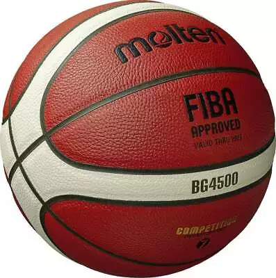 Molten BG4500 Composite Leather FIBA Basketball Official B7G4500 Size 7 – 29.5  • $68.39