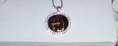 AC DC Hard Rock Band Young Hell Scott Black Edge Concert Pendant Chain Necklace  • £21.90