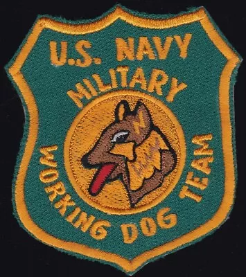 USN Navy Military Police MAA K-9 Working Dog Team Patch S-21 • $15