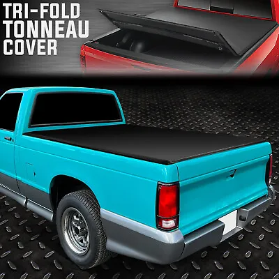 For 82-93 Chevy S10 Gmc S15 6'bed Tri-fold Adjustable Soft Trunk Tonneau Cover • $162.88