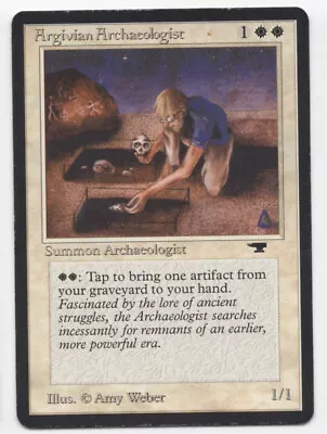 MTG: Magic Antiquities - Argivian Archaeologist *Moderate Play* • $125