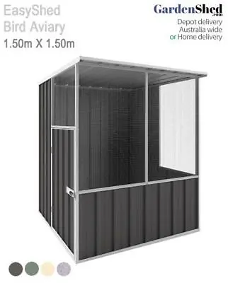 EasyShed Aviary 1.50m X 1.50m Bird Cage • $535.70