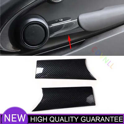 Interior Door Armrest Strip Trim 2PCS For Mini Cooper F56 2014-2021 Carbon Fiber • $49.80