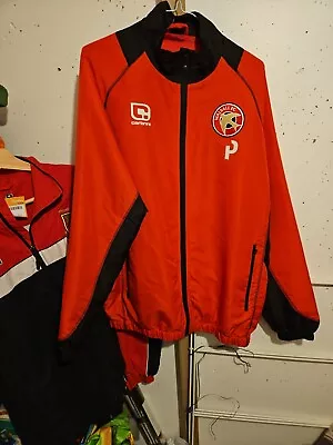 Walsall Football Club Training Jacket In Red Made By Carbrini • £17.50