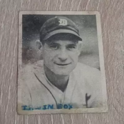 1939 Play Ball (R334) #80 Irwin Fox Detroit Tigers • $10