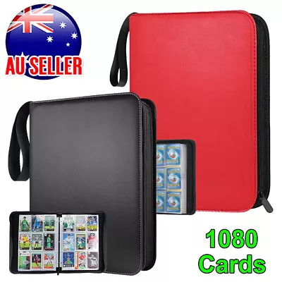 1080 Pockets Cards Holder Storage Bag 1080 Card Holder Capacity Album Collector~ • $25.95