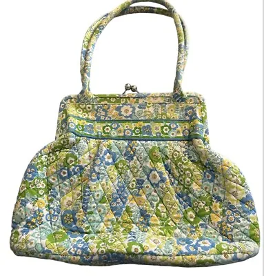 Vera Bradley Eloise English Meadow Floral Shoulder Tote Bag Purse Handbag • $39.99