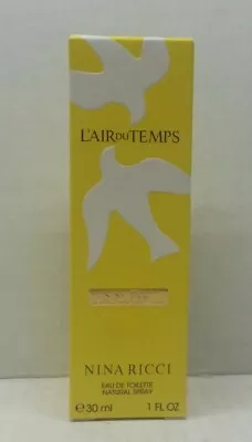 L'AIR DU TEMPS By Nina Ricci Eau De Toilette Spray 1 Oz For Women • $19.50