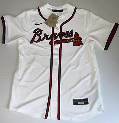 NEW Medium MLB Authentic Nike Limited Matt Olson Atlanta Braves Jersey • $85