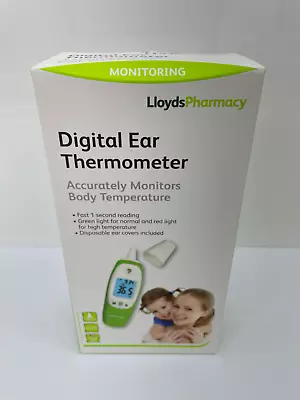 DIGITAL EAR THERMOMETER - LLOYDS PHARMACY - For CHILD And ADULT • £12.99