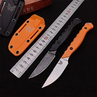 15700 CPM-154 Blade Fiberglass Handle Outdoor Hunting Tool Straight Knife Edc • $27.90