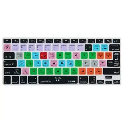 For Apple Logic Pro X 10 Shortcut Design Silicone Keyboard Skin Cover For Mac... • $34.30