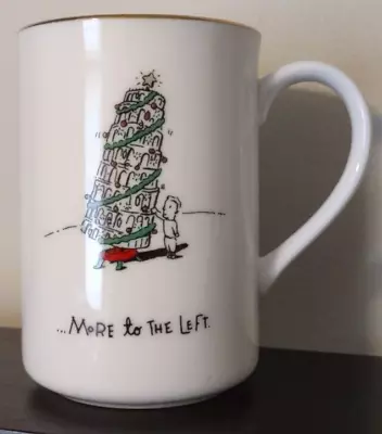 Merry-Masterpieces 1999 1st Edition More To The Left.. Christmas Tree Mug • $6.99