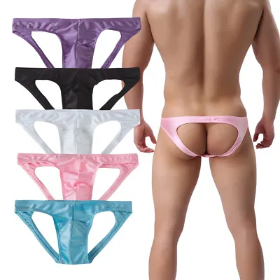 Men's Lingerie Underwear Backless JockStrap Sissy Panties Hip Empty Brief S-XL • $8.99