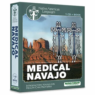 Medical Navajo (CD/Book) *Native American Languages* By Audio Forum • $44.95