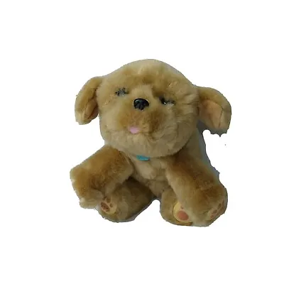 Little Live Pets Snuggles My Dream Puppy Brown Dog Blue Collar Toy 10  • $21.25