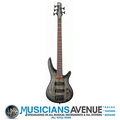 Ibanez SR605E BKT 5-String Electric Bass Guitar • $1589