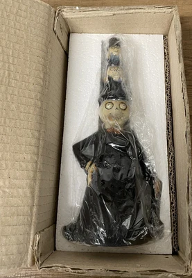 $74.95 • Buy Yankee Candle Halloween Boney Bunch STACKED HEADS LANTERN Tea Light Holder RARE
