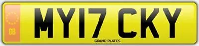 Micky Michael Number Plate My17 Cky No Added Fees 2017 Mikey Mikes Reg Mickey • $1640.57