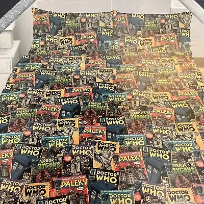 £35 • Buy Dr Who Double Duvet Set Graphic Print New And Sealed Polyester Cotton Blend