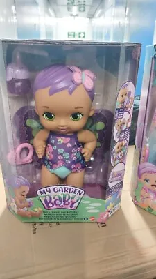 My Garden Baby Feed And Change Butterfly Baby Doll & Accessories New/Boxed • £20