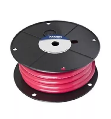 Ancor 4/0 Red  0000 AWG Gauge Tinned Copper Wire Battery Cable 25-ft 119502 NEW • $194.31