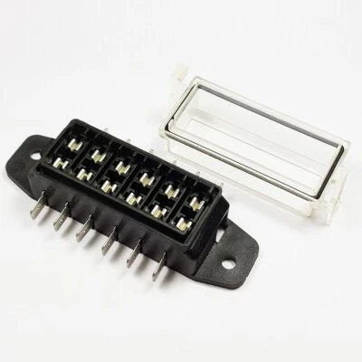 £10.99 • Buy Blade Fuse Holder 6 Way Fuse Box For Standard Side Entry 12v / 24v Car Or HGV