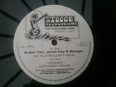 Super Cat Janet Kay And Banger - We Clark’s Can’t Bend 12  Vinyl Jungle 1992 • £14.99