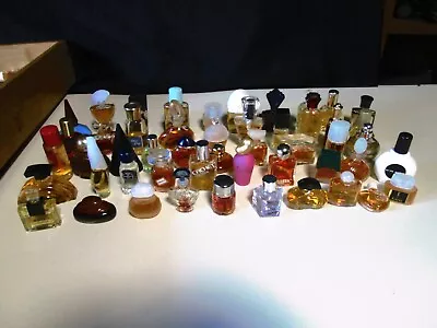 50 Vintage Miniature Eau De Toilette/parfum Bottles • $45