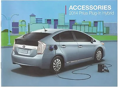 2014 Toyota Prius Plug-In Hybrid 12-page Car Dealer Accessories Brochure • $9.56