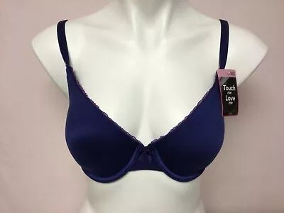 NWT Women's Maidenform Sweet Nothings Lightly Padded Bra Size 36D Navy #790L • $12.99