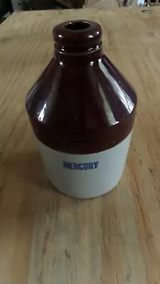 Vintage Mercury Crock / Jar 4  Dia X 6  Tall • $64.08