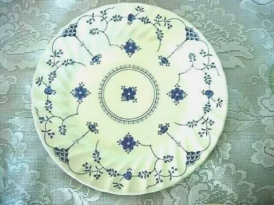 Vintage MYOTT Finlandia Cobalt Blue Daisies Dinner Plate - Made In England • $19.99