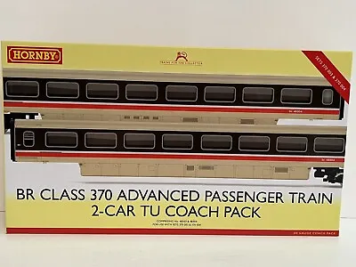 Hornby APT R40013 2 Car TU Coach Pack Advanced Passenger BRAND NEW/FREE POSTAGE • £63.99