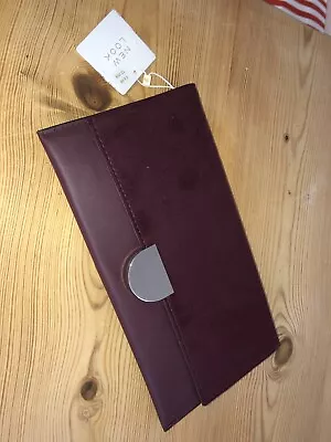 New Look Wine Burgundy Clutch Bag With Chain Strap For Shoulder Bag BNWT  • £5