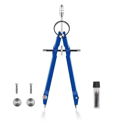 Professional Compass Compass Geometry Set With Lock Math And Precision1122 • £5.40