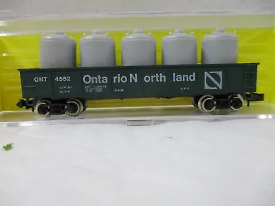 Atlas 3505 Ontario North 42' Gondola With Load Rd #ONT 4552 N Scale • $15