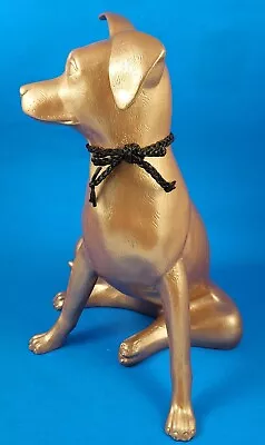 VTG 70s Life Size Ceramic Chihuahua Dog Statue Marwal-Style Light Goldish Brown  • $33.99