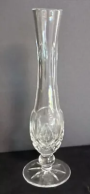 Waterford Cut Crystal Bud Flower Vase Clear Vintage Elegant 9.25 Inches • $45